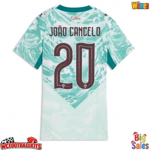 Portugal Joao Cancelo #20 Replica Away Stadium Shirt for Women World Cup 2026 Short Sleeve